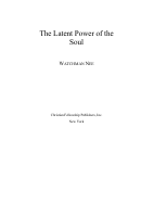 The Latent Power of the Soul - Watchman Nee (3).pdf